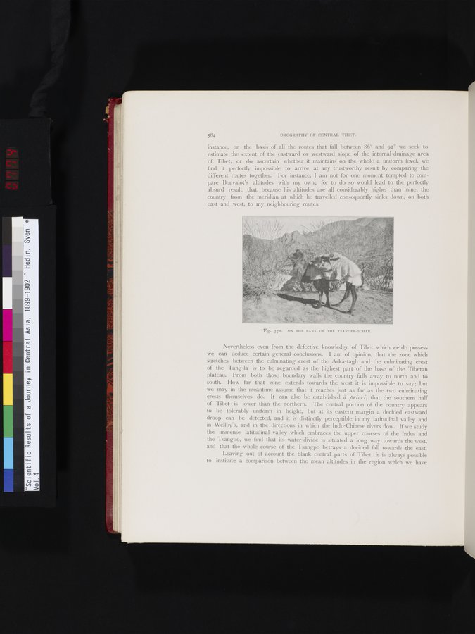 Scientific Results of a Journey in Central Asia, 1899-1902 : vol.4 / 774 ページ（カラー画像）