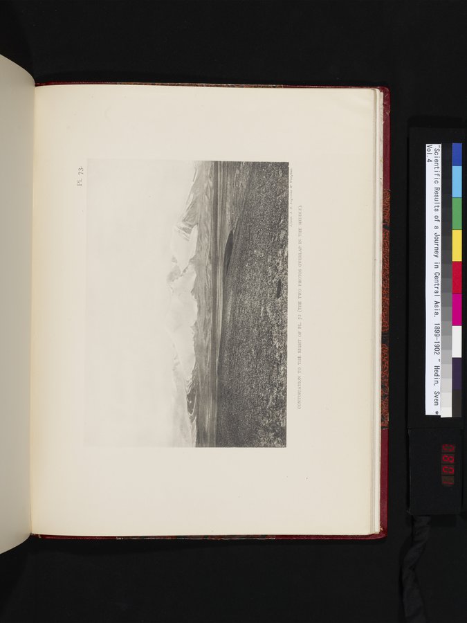 Scientific Results of a Journey in Central Asia, 1899-1902 : vol.4 / 801 ページ（カラー画像）