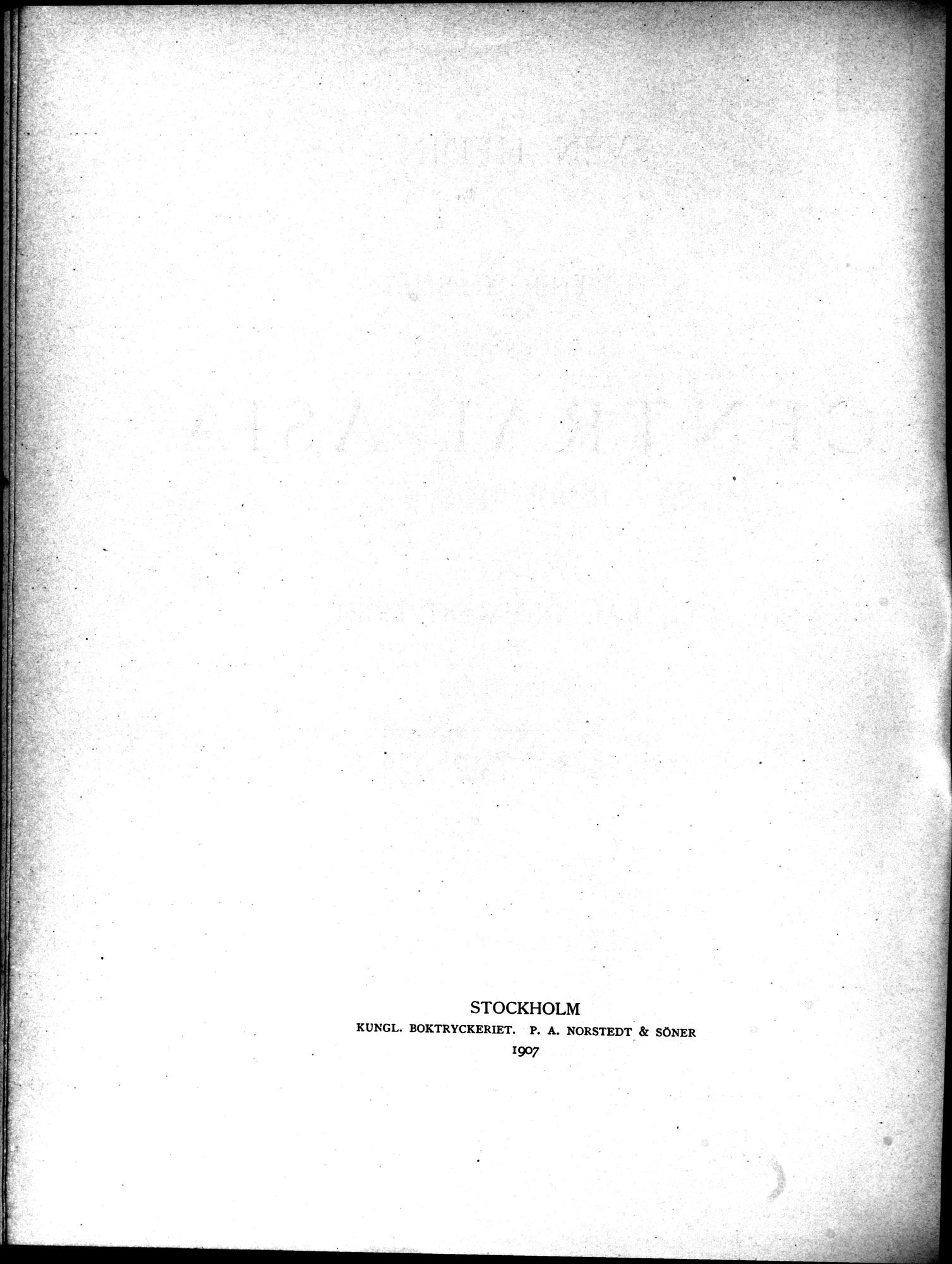 Scientific Results of a Journey in Central Asia, 1899-1902 : vol.4 / 10 ページ（白黒高解像度画像）