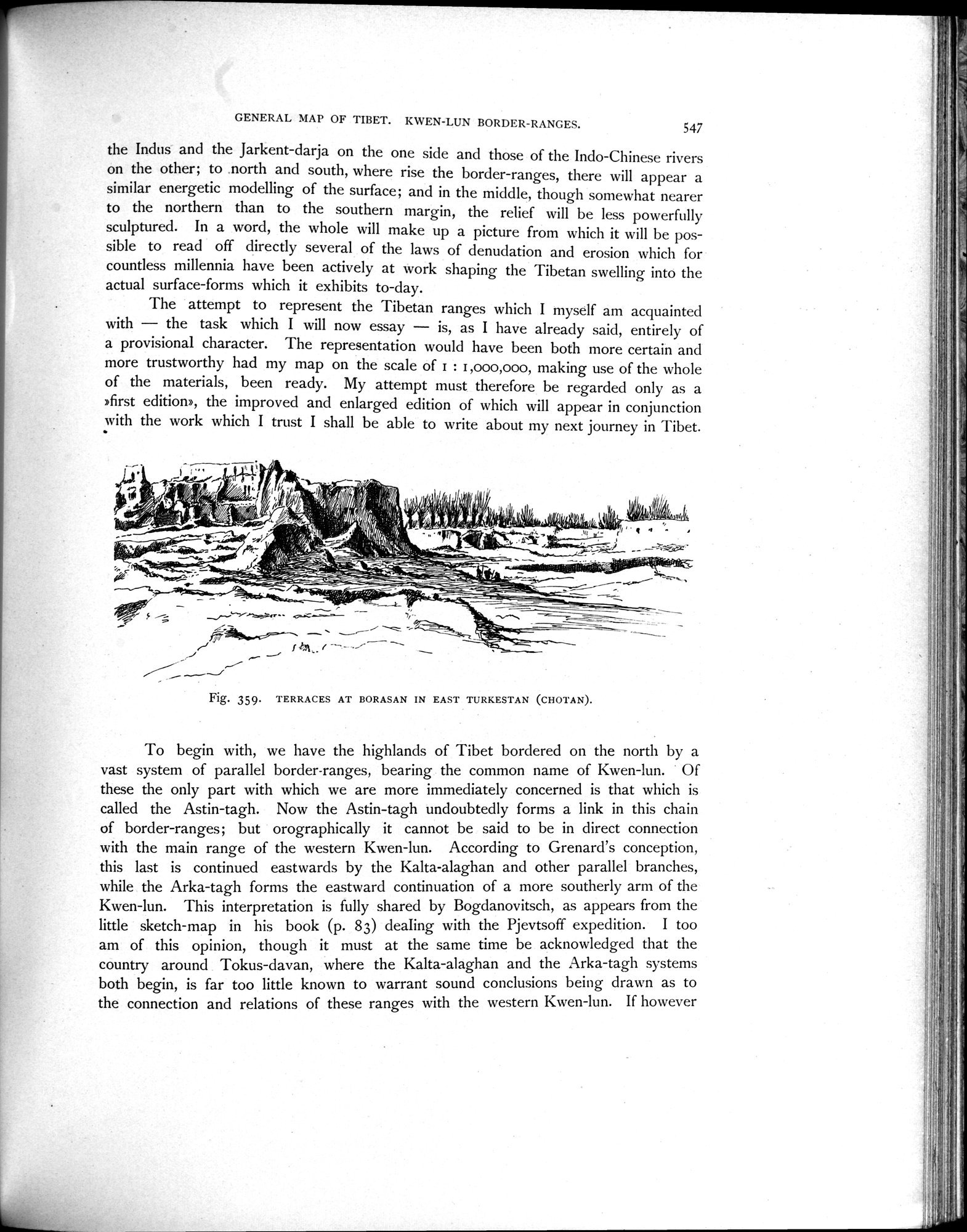Scientific Results of a Journey in Central Asia, 1899-1902 : vol.4 / 733 ページ（白黒高解像度画像）