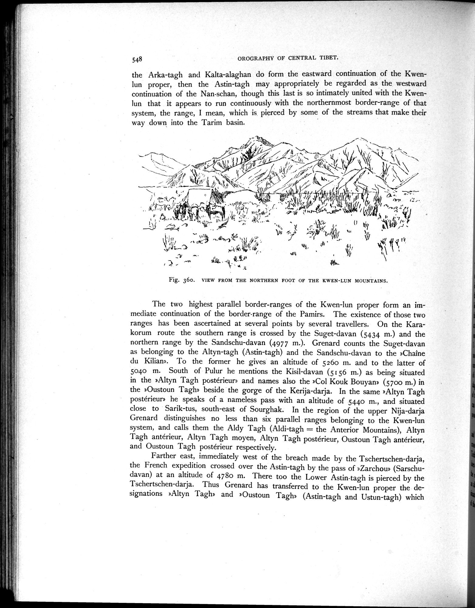 Scientific Results of a Journey in Central Asia, 1899-1902 : vol.4 / 734 ページ（白黒高解像度画像）