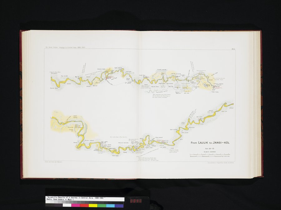 Scientific Results of a Journey in Central Asia, 1899-1902 : vol.7 / Page 46 (Color Image)