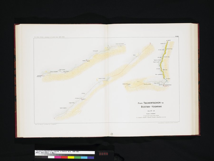 Scientific Results of a Journey in Central Asia, 1899-1902 : vol.7 / Page 74 (Color Image)