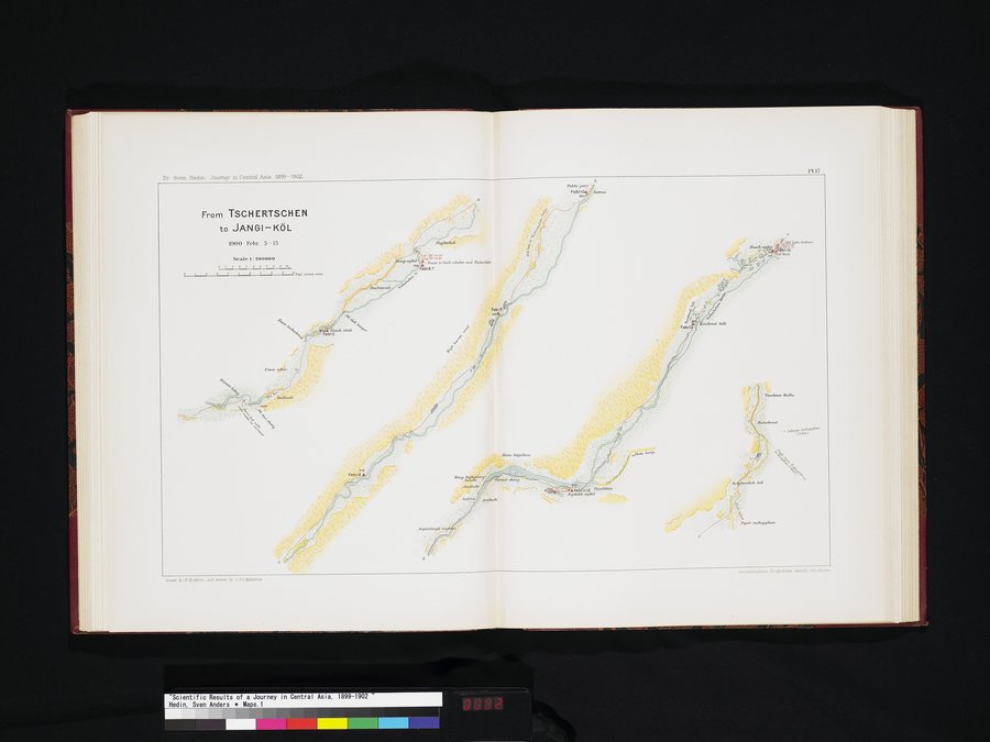 Scientific Results of a Journey in Central Asia, 1899-1902 : vol.7 / 82 ページ（カラー画像）