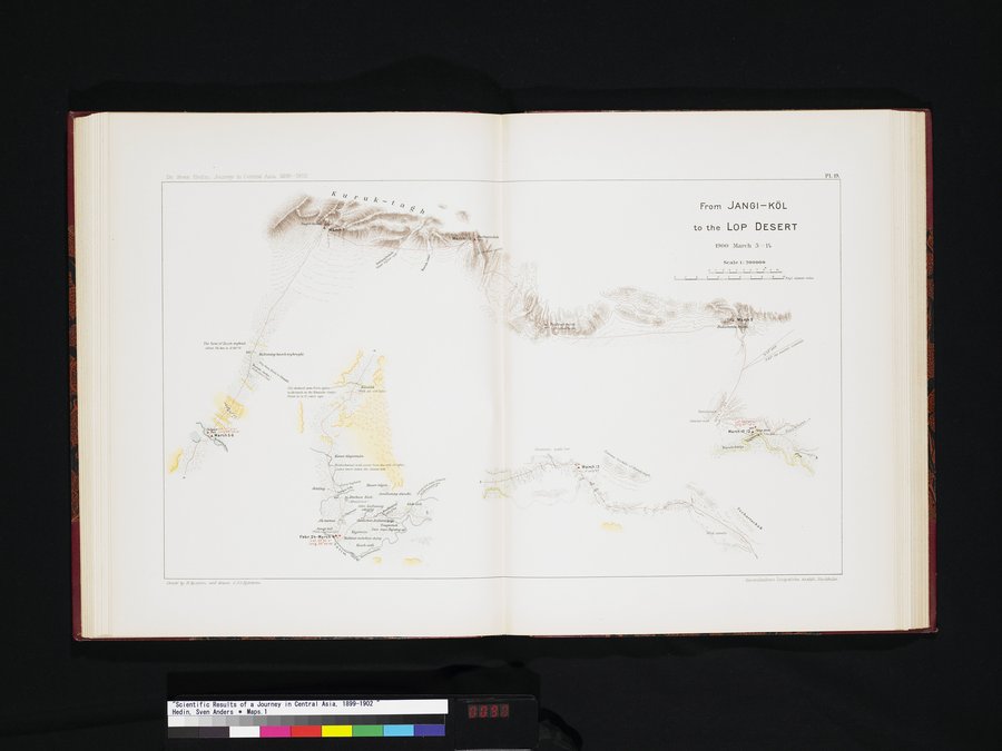 Scientific Results of a Journey in Central Asia, 1899-1902 : vol.7 / 90 ページ（カラー画像）