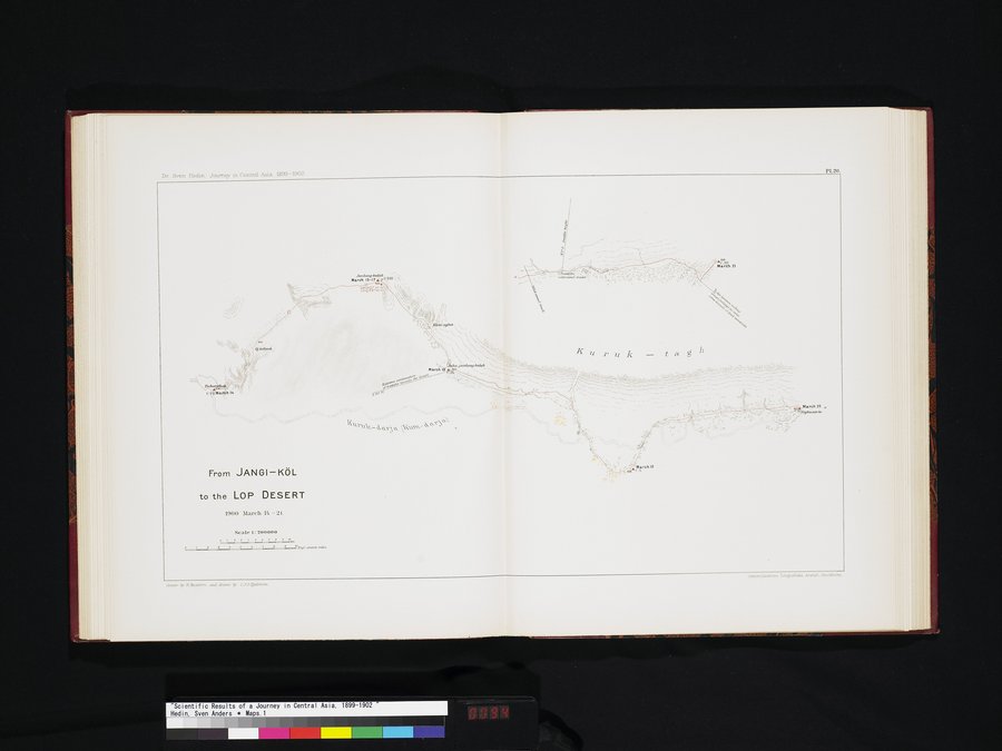 Scientific Results of a Journey in Central Asia, 1899-1902 : vol.7 / Page 94 (Color Image)