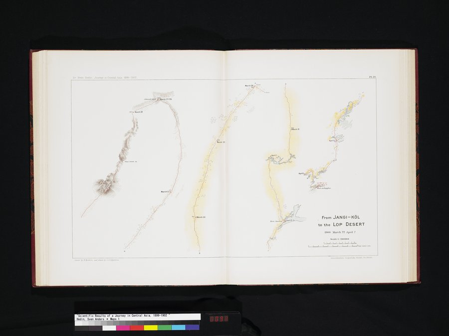 Scientific Results of a Journey in Central Asia, 1899-1902 : vol.7 / Page 98 (Color Image)