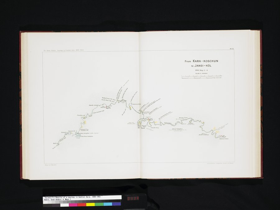 Scientific Results of a Journey in Central Asia, 1899-1902 : vol.7 / 114 ページ（カラー画像）