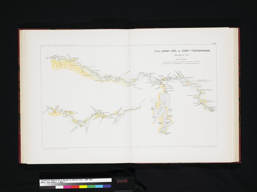 Scientific Results of a Journey in Central Asia, 1899-1902 : vol.7 / 118 ページ（カラー画像）