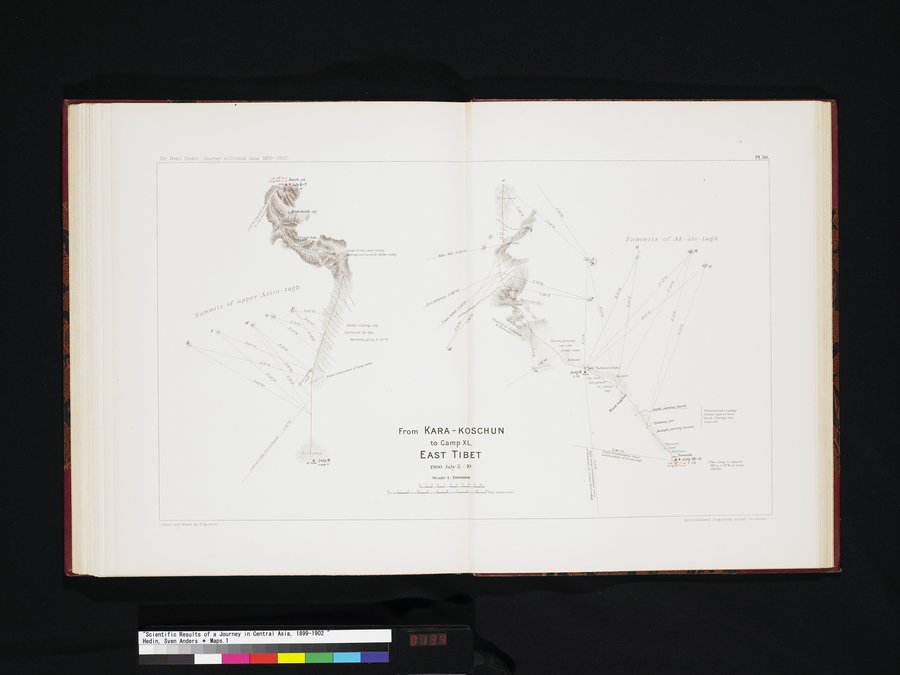 Scientific Results of a Journey in Central Asia, 1899-1902 : vol.7 / 134 ページ（カラー画像）