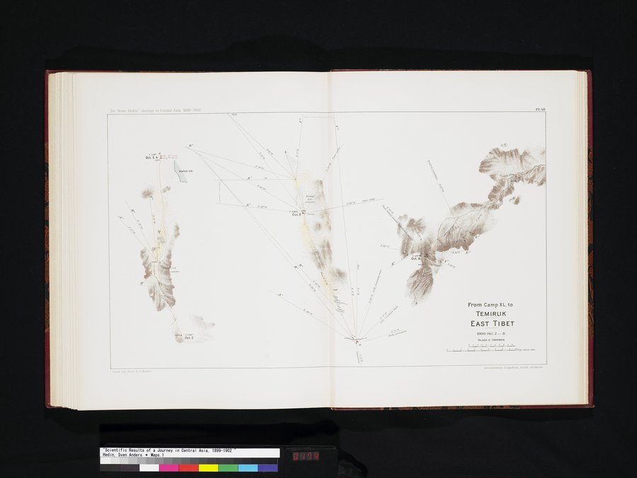 Scientific Results of a Journey in Central Asia, 1899-1902 : vol.7 / 174 ページ（カラー画像）