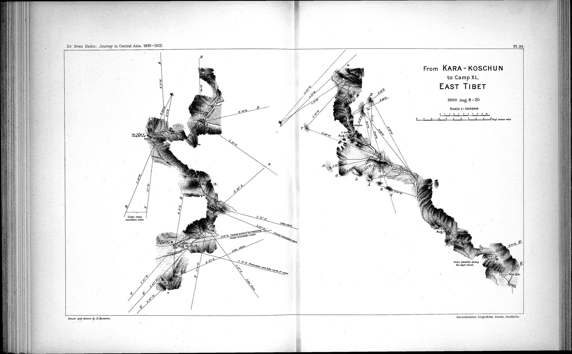 Scientific Results of a Journey in Central Asia, 1899-1902 : vol.7 / 150 ページ（白黒高解像度画像）