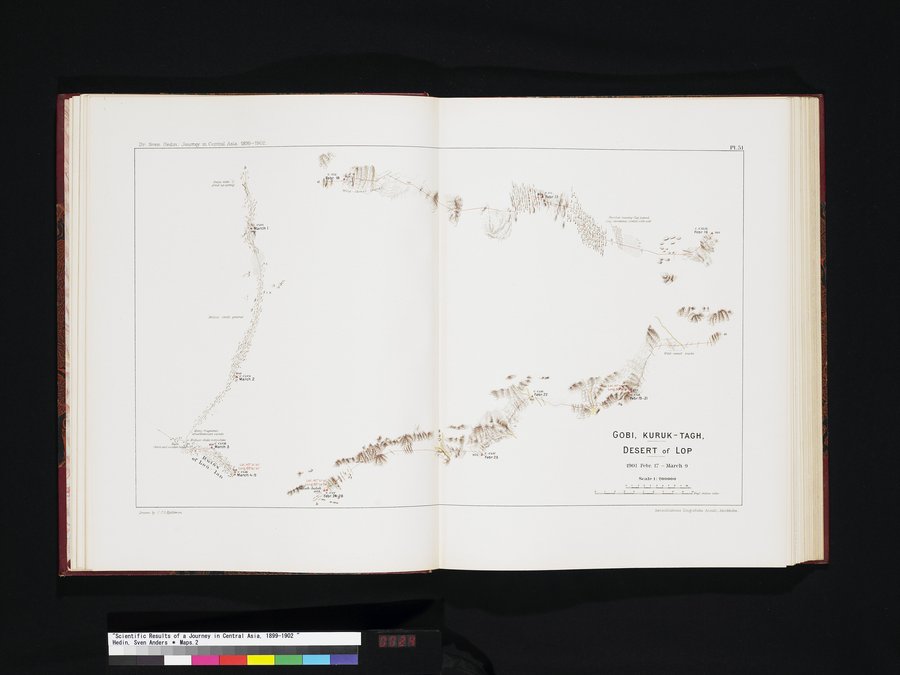Scientific Results of a Journey in Central Asia, 1899-1902 : vol.8 / 24 ページ（カラー画像）