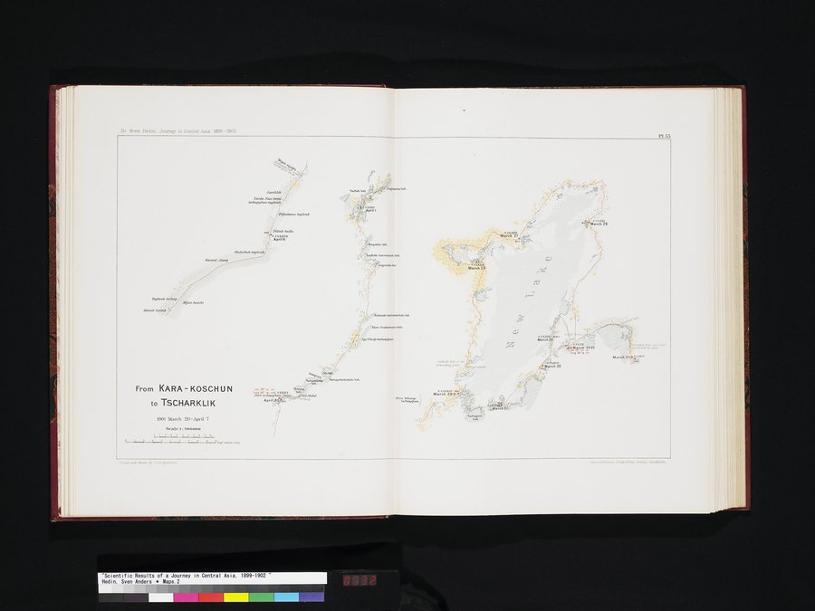 Scientific Results of a Journey in Central Asia, 1899-1902 : vol.8 / 32 ページ（カラー画像）