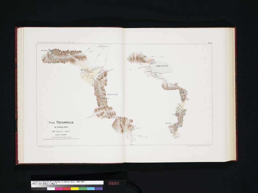 Scientific Results of a Journey in Central Asia, 1899-1902 : vol.8 / 40 ページ（カラー画像）