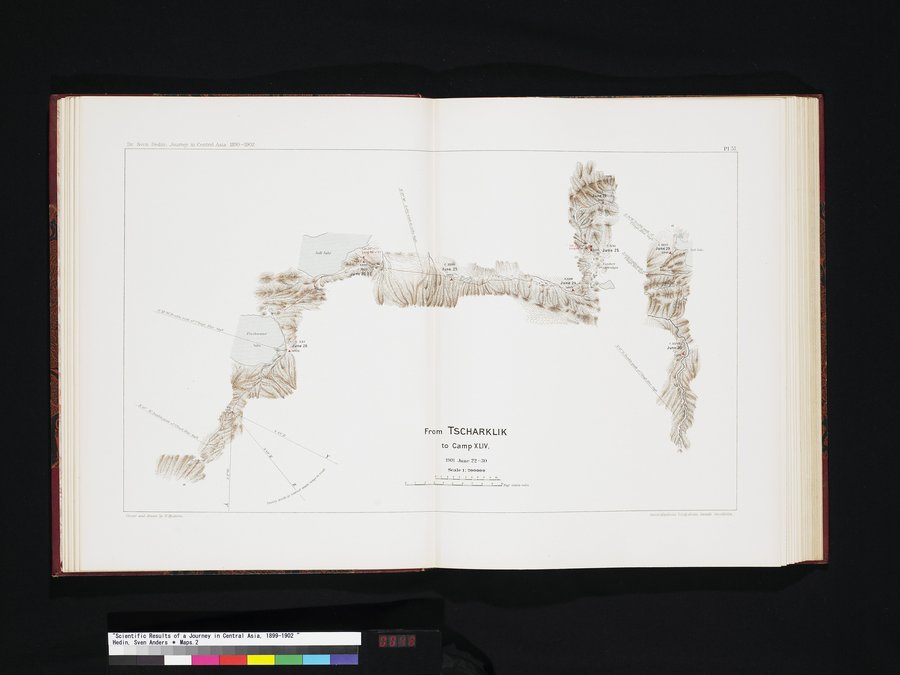 Scientific Results of a Journey in Central Asia, 1899-1902 : vol.8 / 48 ページ（カラー画像）