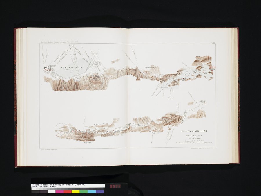 Scientific Results of a Journey in Central Asia, 1899-1902 : vol.8 / Page 84 (Color Image)