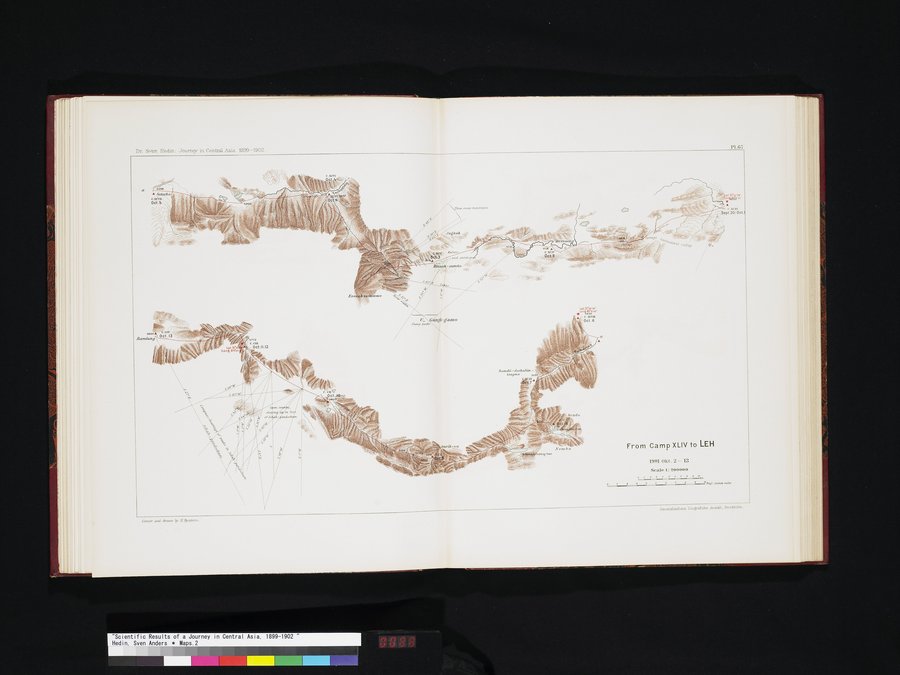 Scientific Results of a Journey in Central Asia, 1899-1902 : vol.8 / 88 ページ（カラー画像）