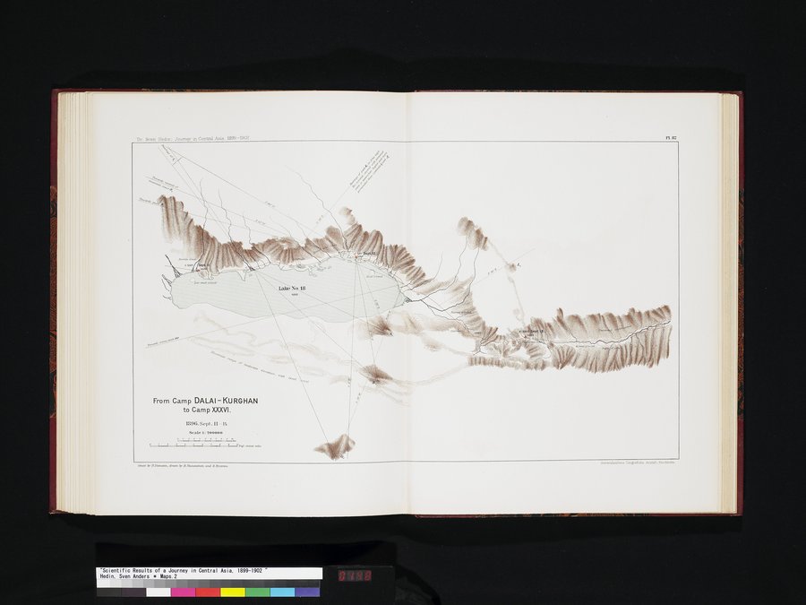 Scientific Results of a Journey in Central Asia, 1899-1902 : vol.8 / 148 ページ（カラー画像）