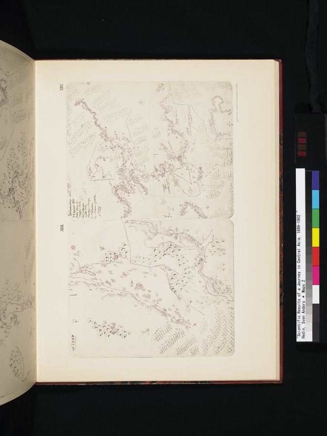Scientific Results of a Journey in Central Asia, 1899-1902 : vol.8 / 181 ページ（カラー画像）