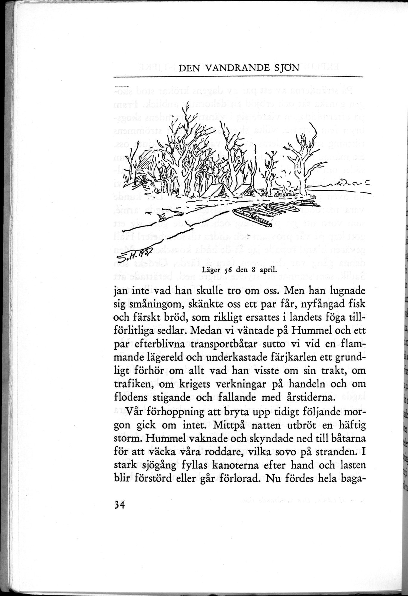 Den Vandrande Sjön : vol.1 / Page 54 (Grayscale High Resolution Image)