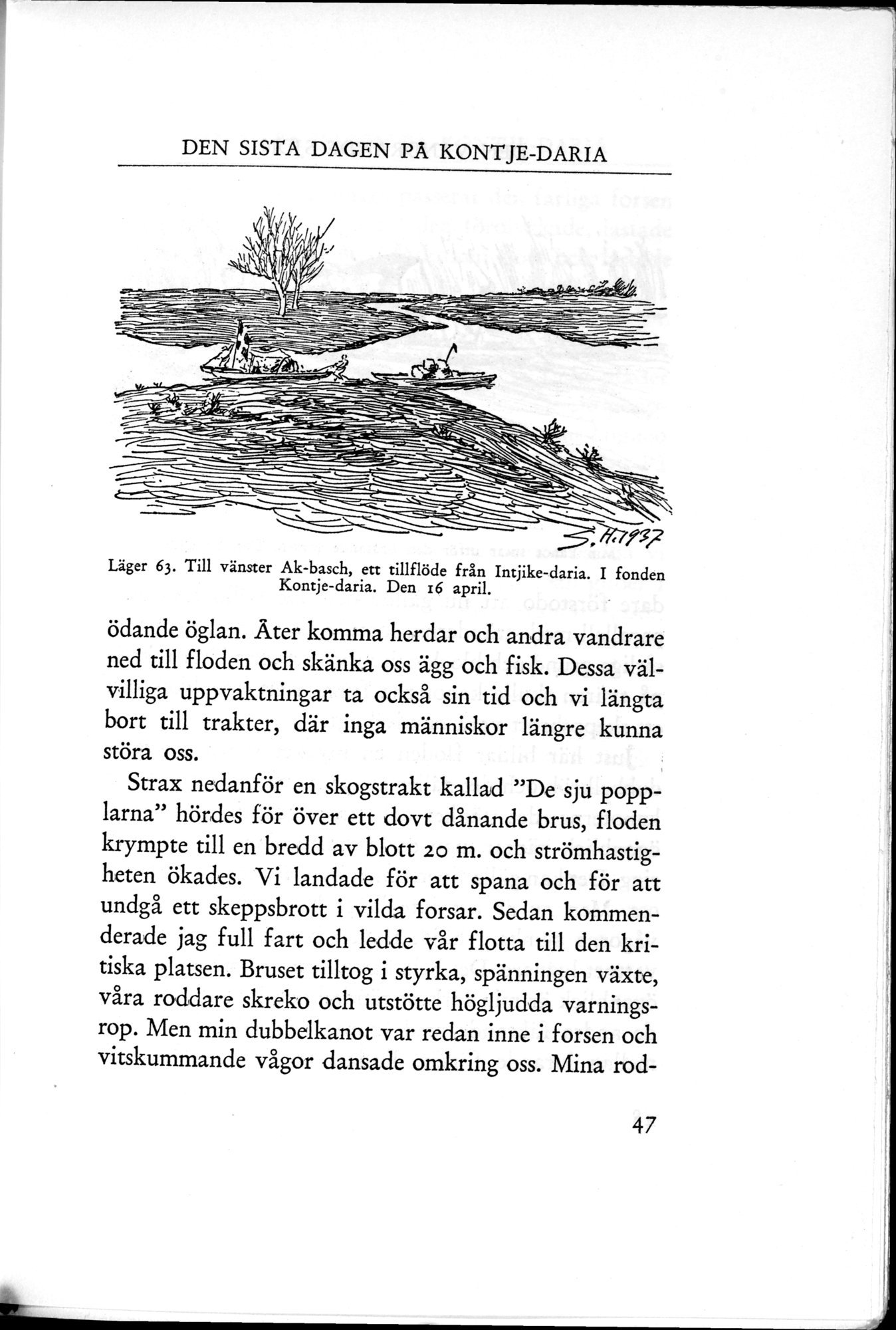 Den Vandrande Sjön : vol.1 / 77 ページ（白黒高解像度画像）