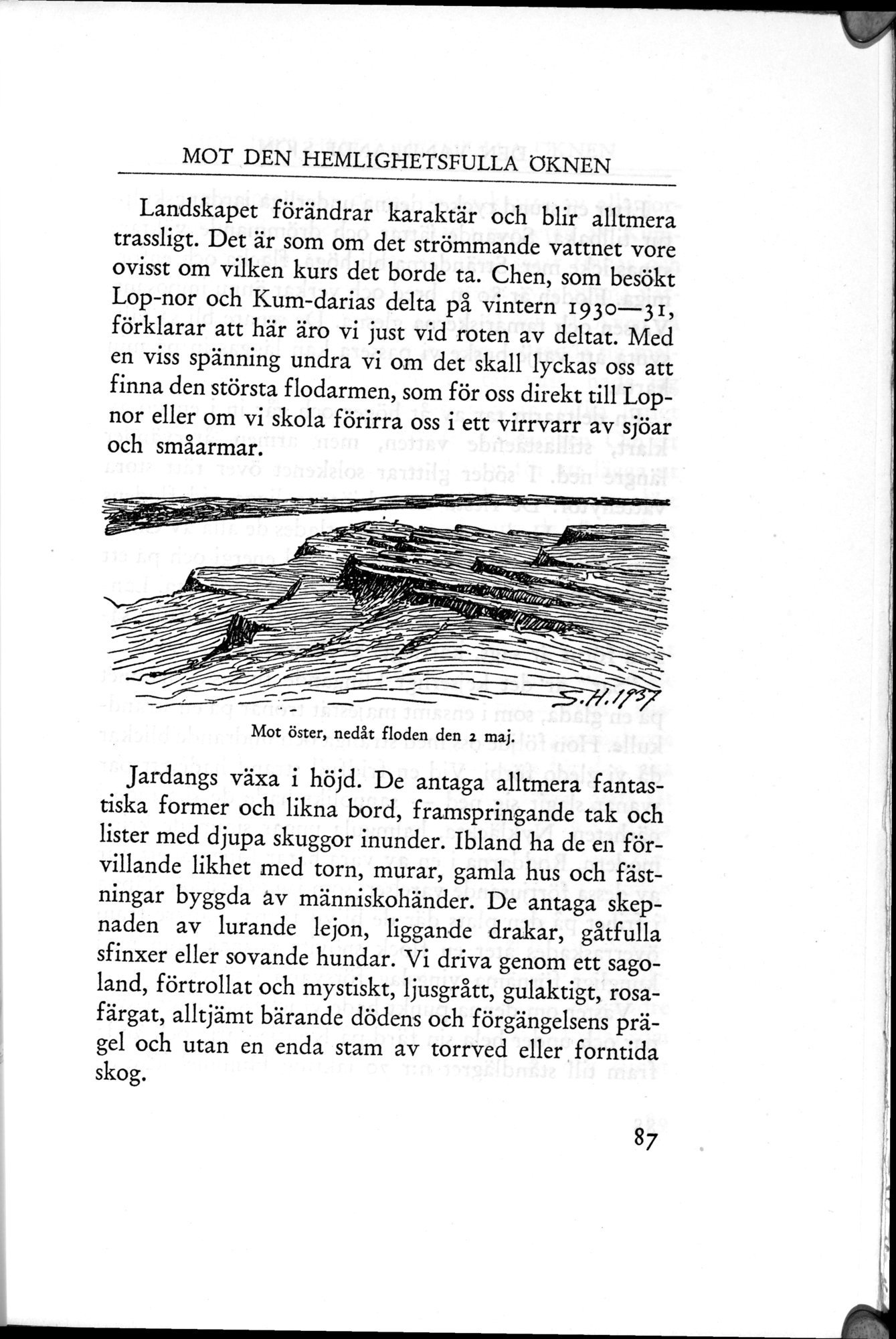 Den Vandrande Sjön : vol.1 / 135 ページ（白黒高解像度画像）