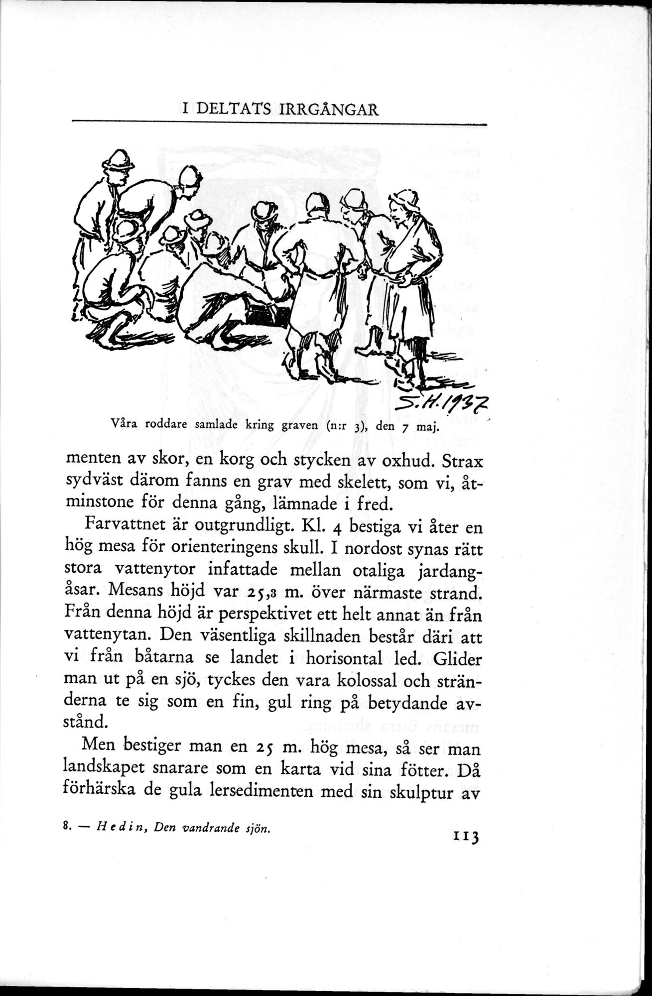 Den Vandrande Sjön : vol.1 / 169 ページ（白黒高解像度画像）