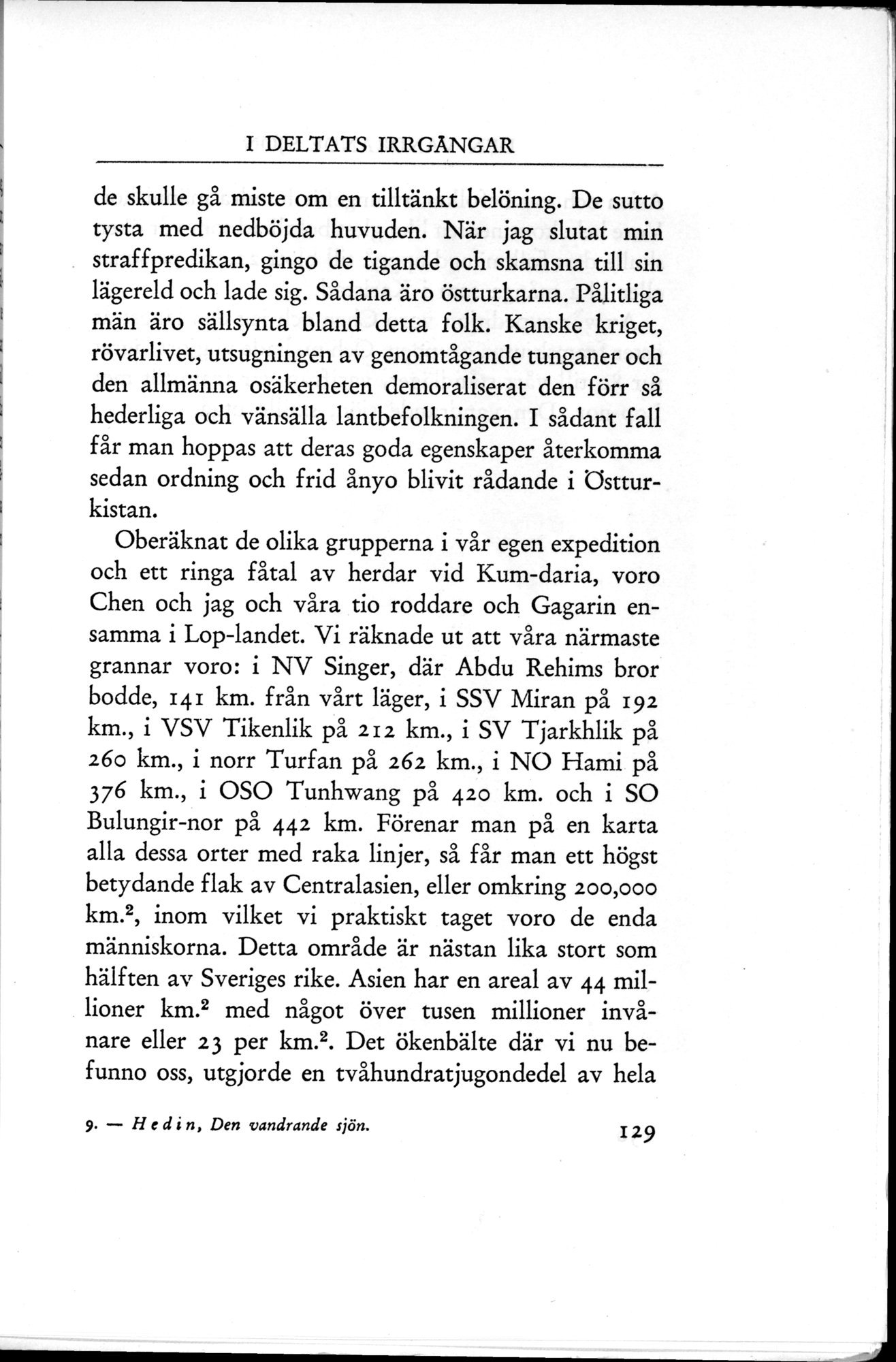Den Vandrande Sjön : vol.1 / 185 ページ（白黒高解像度画像）