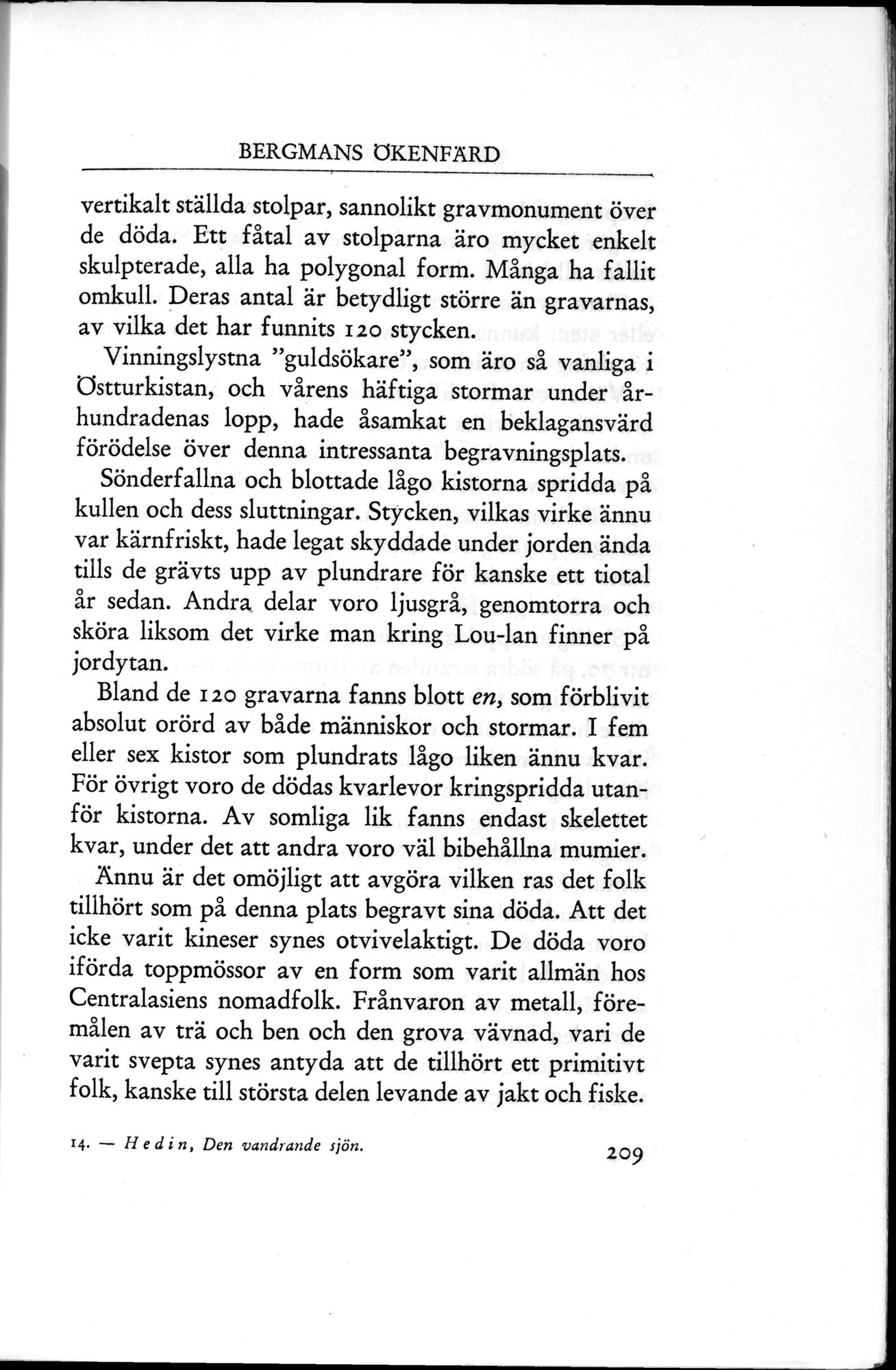 Den Vandrande Sjön : vol.1 / 287 ページ（白黒高解像度画像）