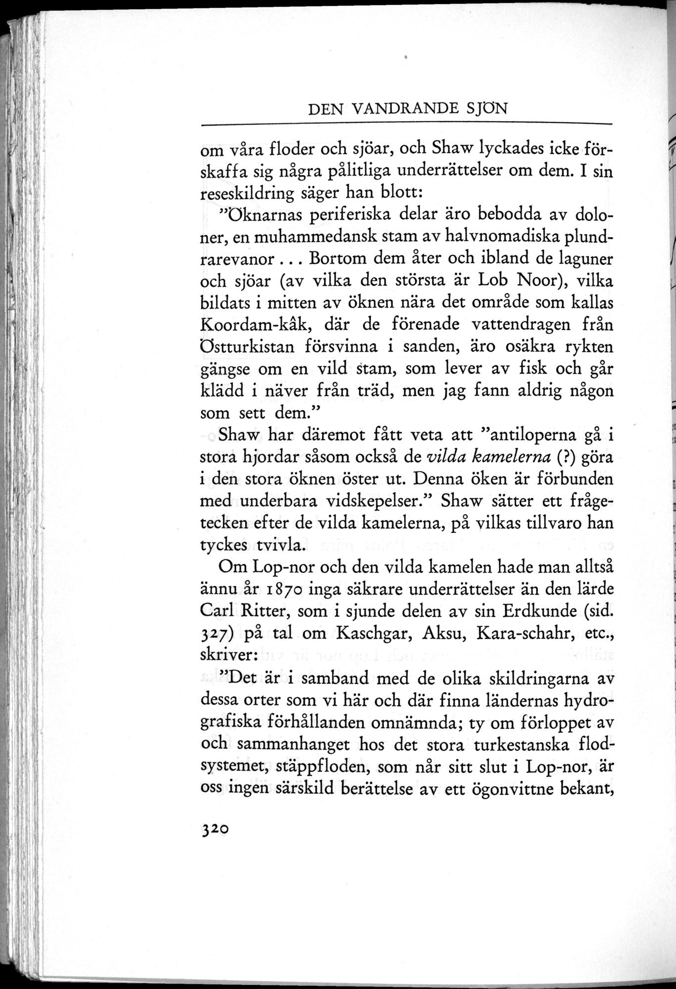 Den Vandrande Sjön : vol.1 / 408 ページ（白黒高解像度画像）