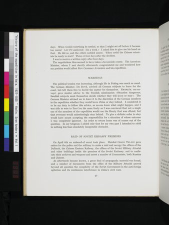 History of the expedition in Asia, 1927-1935 : vol.1 : Page 84