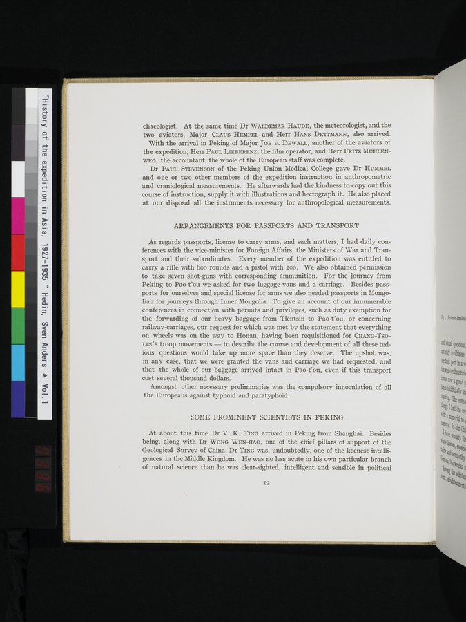 History of the Expedition in Asia, 1927-1935 : vol.1 / Page 50 (Color Image)