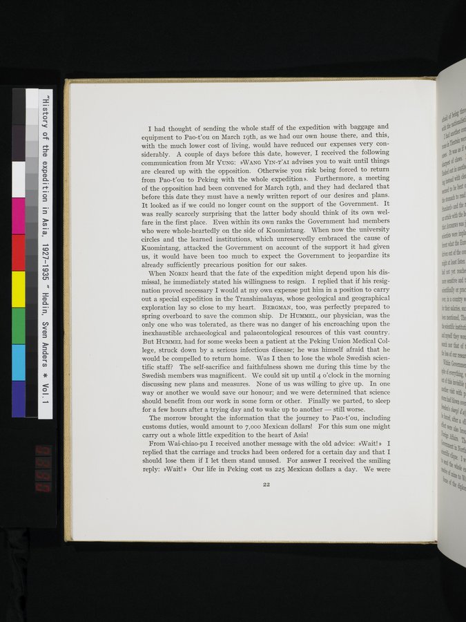 History of the Expedition in Asia, 1927-1935 : vol.1 / Page 62 (Color Image)