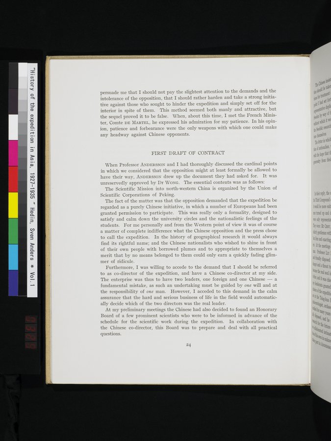 History of the Expedition in Asia, 1927-1935 : vol.1 / Page 64 (Color Image)