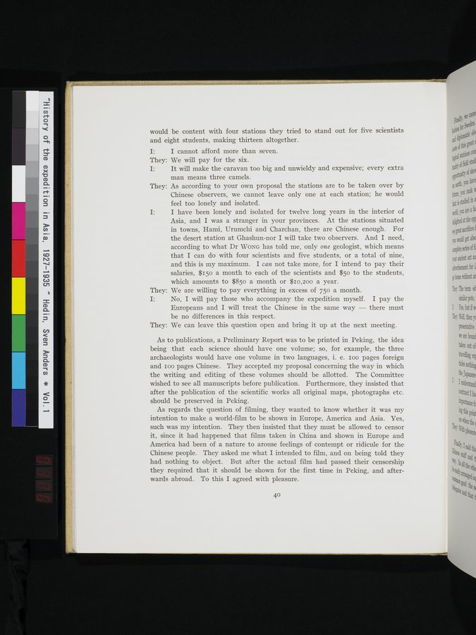 History of the Expedition in Asia, 1927-1935 : vol.1 / Page 82 (Color Image)
