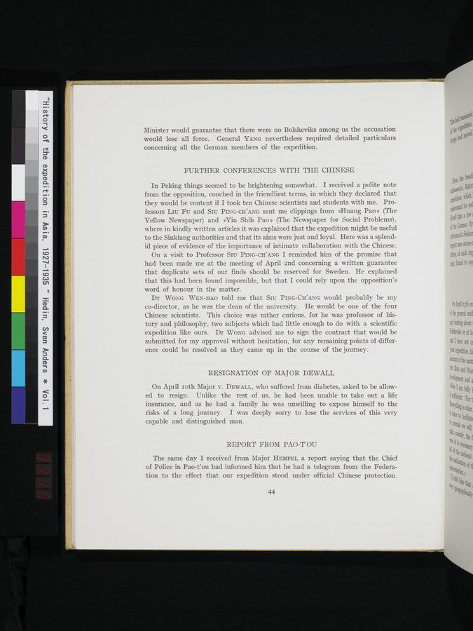 History of the Expedition in Asia, 1927-1935 : vol.1 / Page 86 (Color Image)