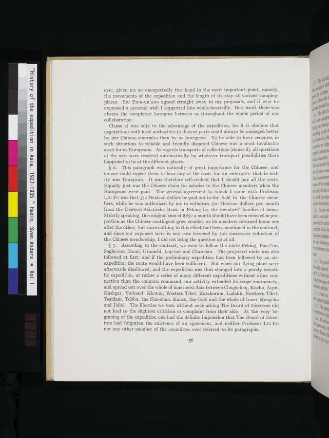 History of the Expedition in Asia, 1927-1935 : vol.1 / Page 100 (Color Image)