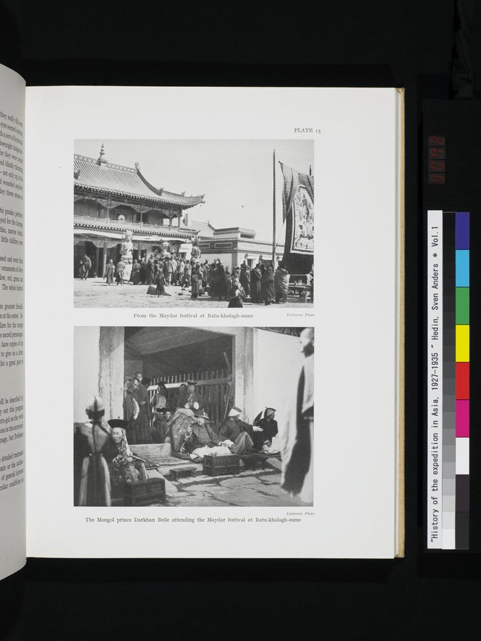 History of the expedition in Asia, 1927-1935 : vol.1 / 143 ページ（カラー画像）