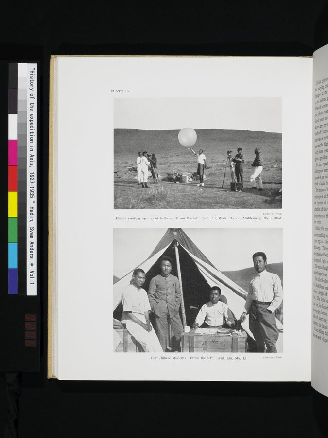 History of the expedition in Asia, 1927-1935 : vol.1 / 150 ページ（カラー画像）