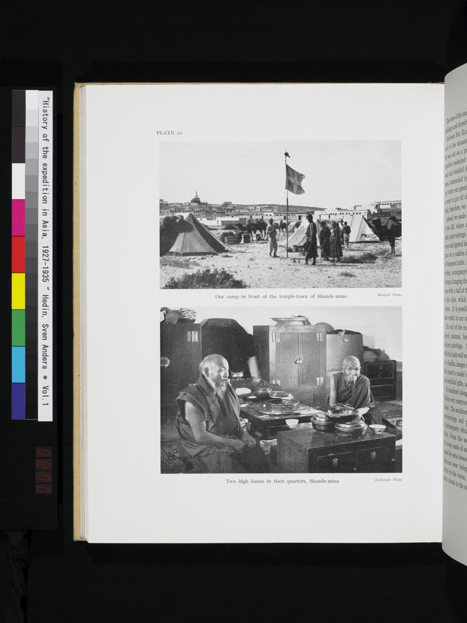 History of the expedition in Asia, 1927-1935 : vol.1 / 182 ページ（カラー画像）