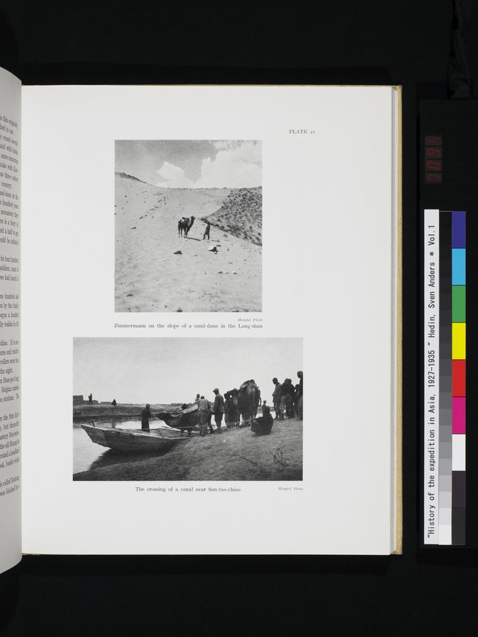 History of the expedition in Asia, 1927-1935 : vol.1 / 187 ページ（カラー画像）