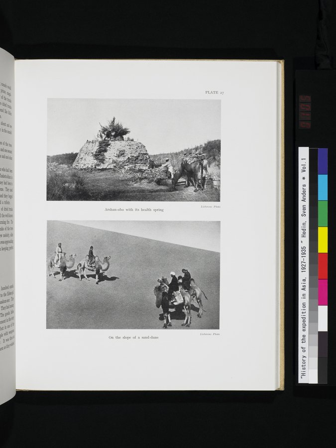 History of the Expedition in Asia, 1927-1935 : vol.1 / Page 209 (Color Image)
