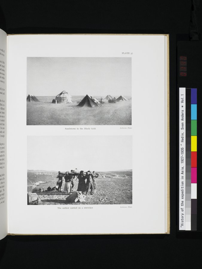 History of the expedition in Asia, 1927-1935 : vol.1 / 279 ページ（カラー画像）