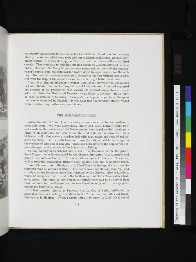 History of the Expedition in Asia, 1927-1935 : vol.1 / Page 303 (Color Image)