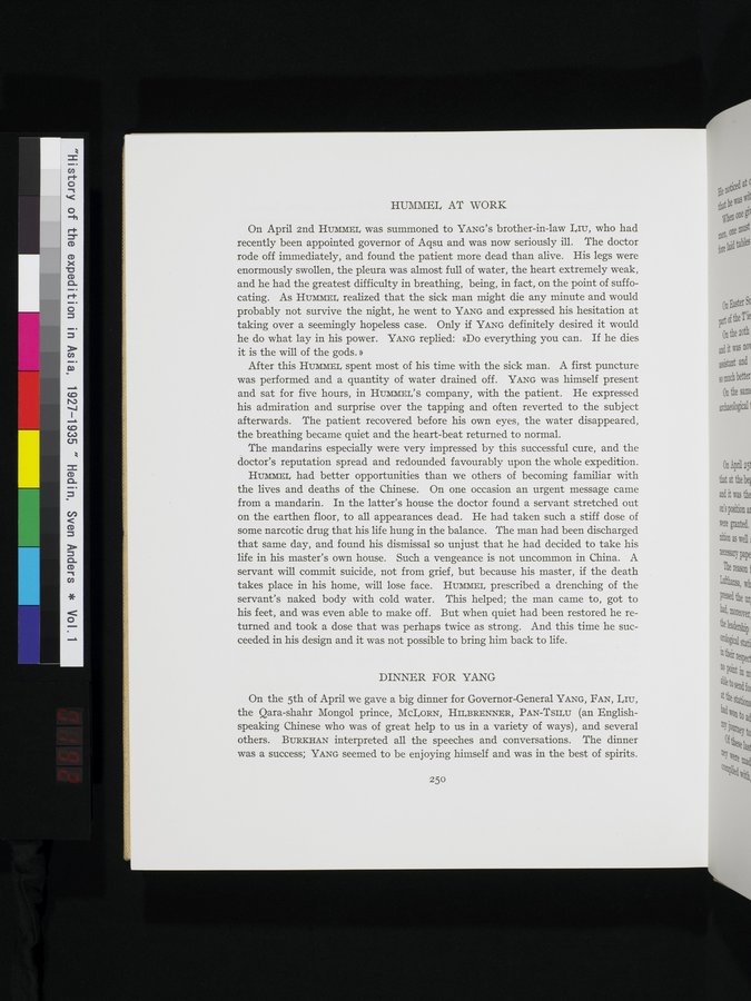 History of the Expedition in Asia, 1927-1935 : vol.1 / Page 338 (Color Image)