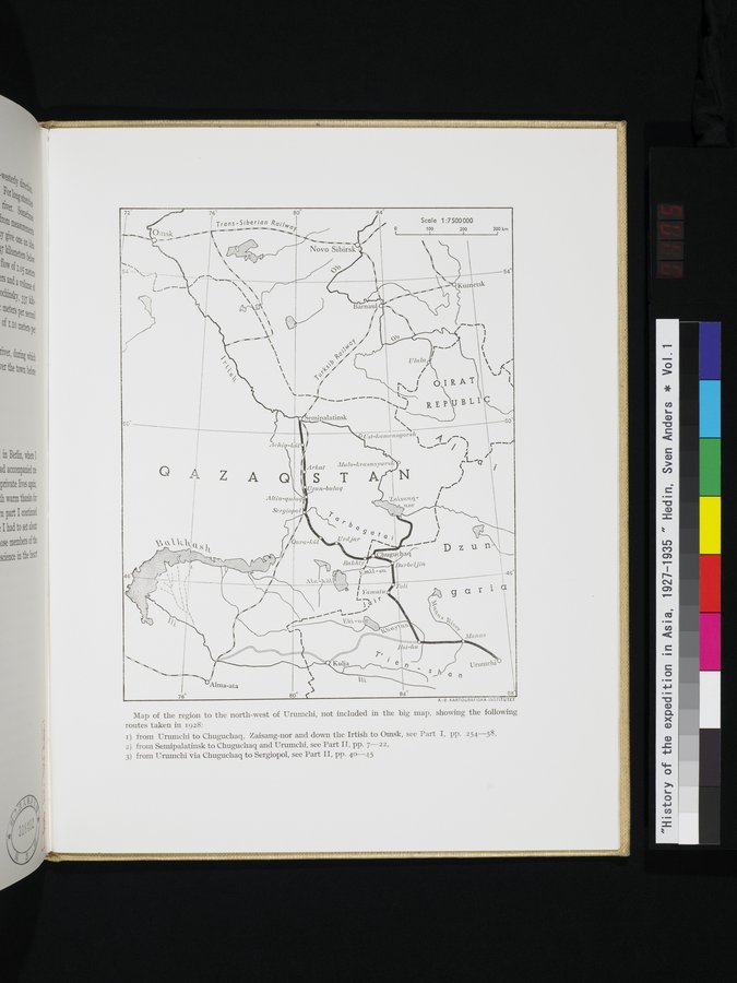 History of the Expedition in Asia, 1927-1935 : vol.1 / Page 349 (Color Image)