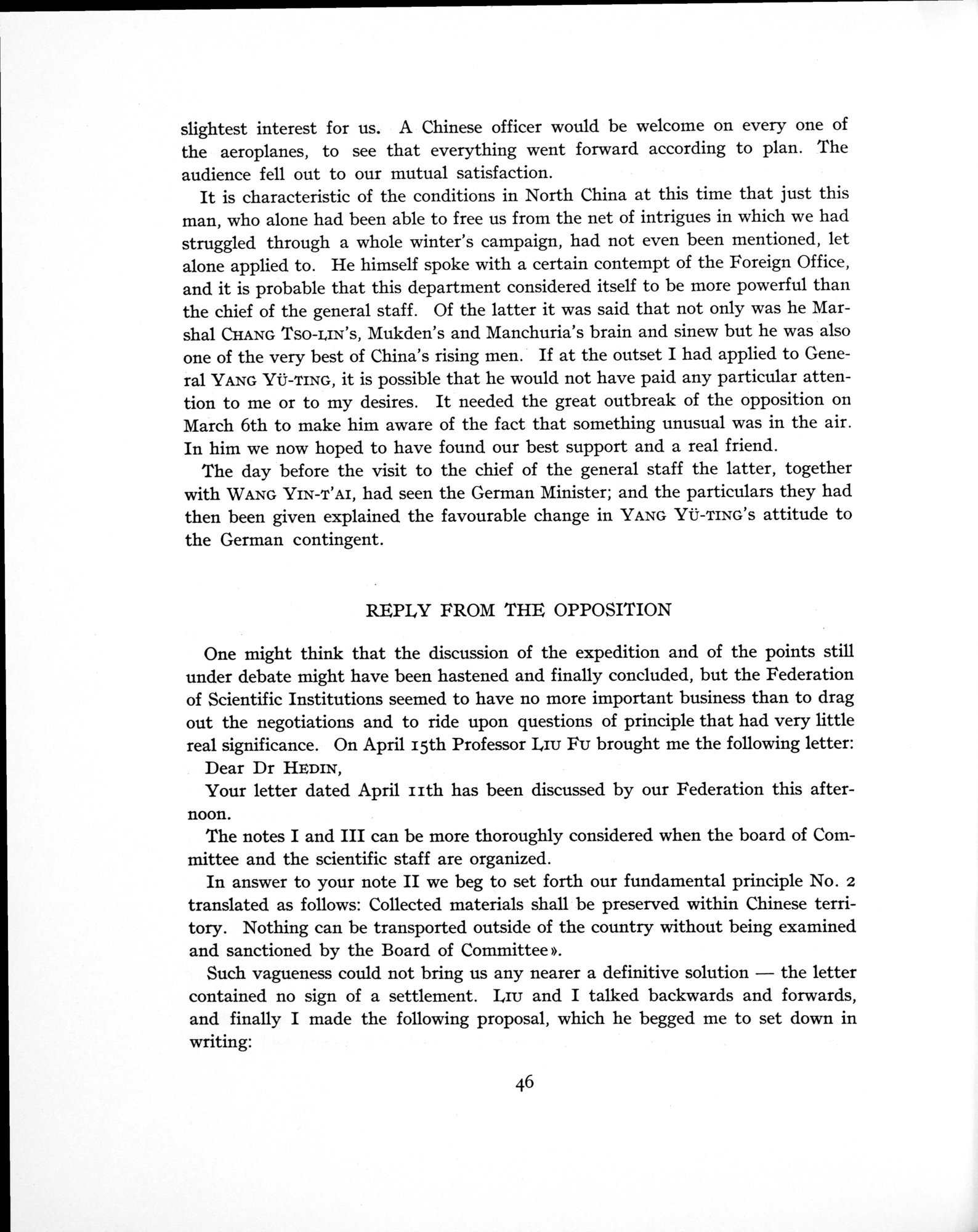 History of the Expedition in Asia, 1927-1935 : vol.1 / Page 88 (Grayscale High Resolution Image)