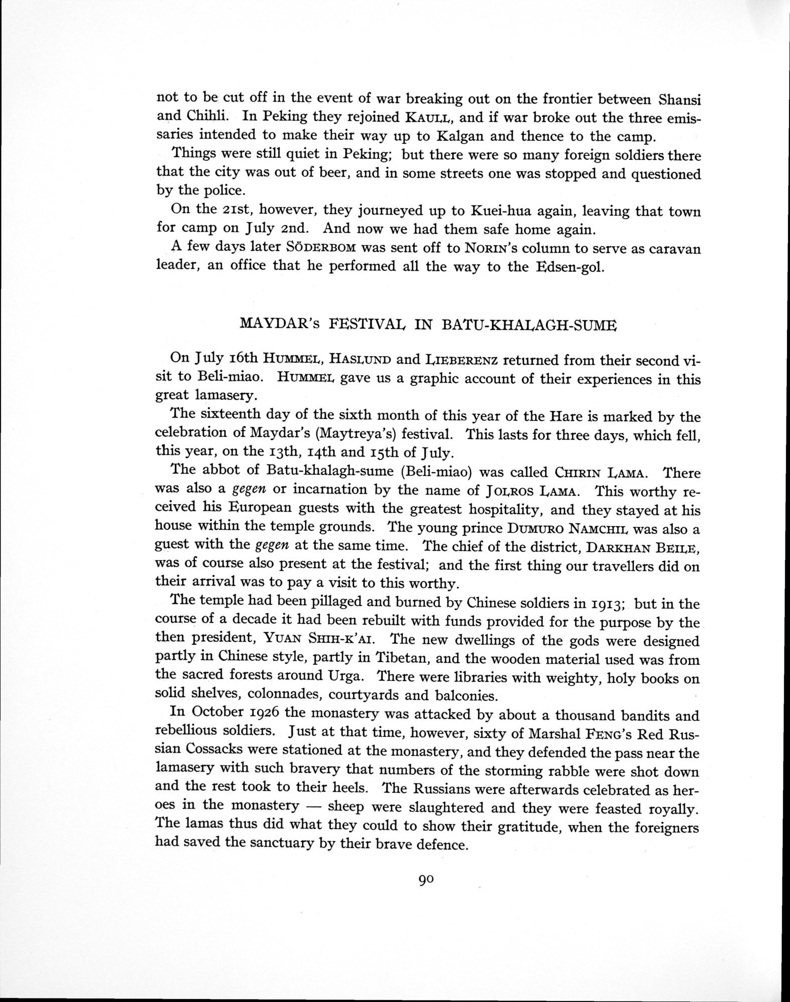 History of the Expedition in Asia, 1927-1935 : vol.1 / Page 140 (Grayscale High Resolution Image)
