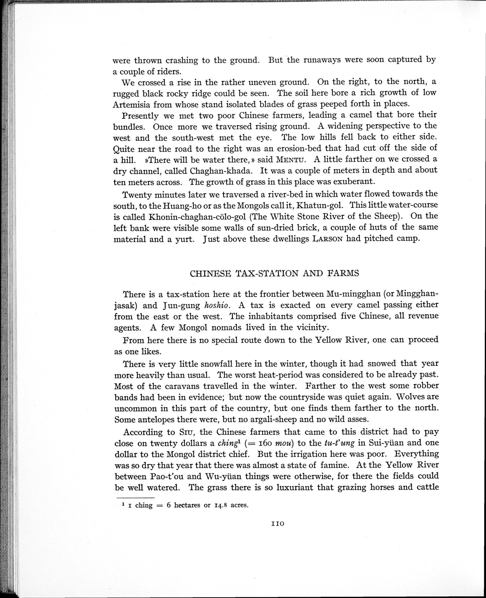 History of the Expedition in Asia, 1927-1935 : vol.1 / Page 164 (Grayscale High Resolution Image)